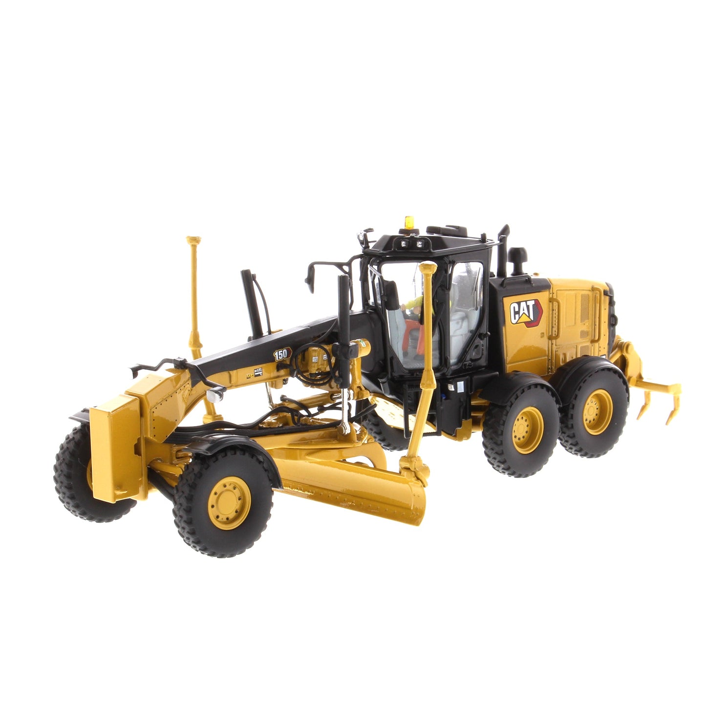 CAT 150 Motor Grader High Line 1:50 - SKU 85667
