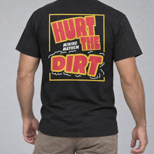 Hurt The Dirt tee back print, studio