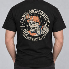 I Love Nightshift Skull T-Shirt