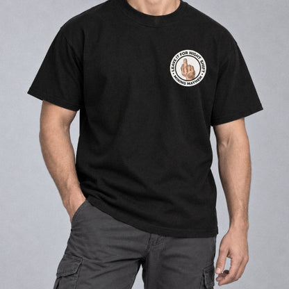 Leave It For Nightshift tee front, studio
