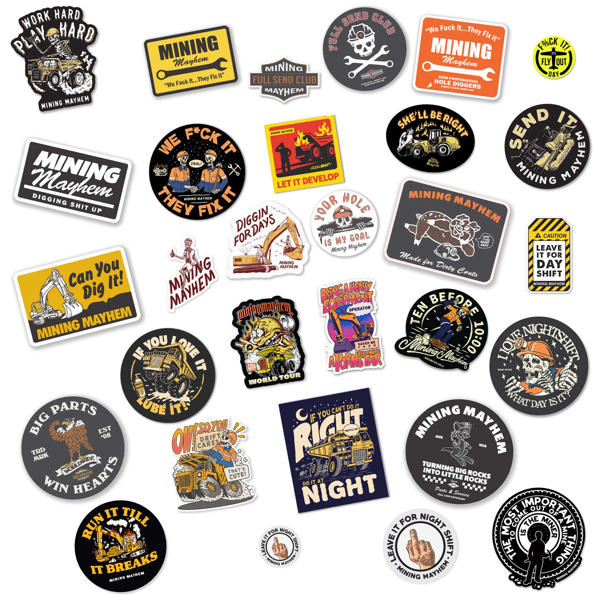 Sticker Pack - Mega 30 Pack