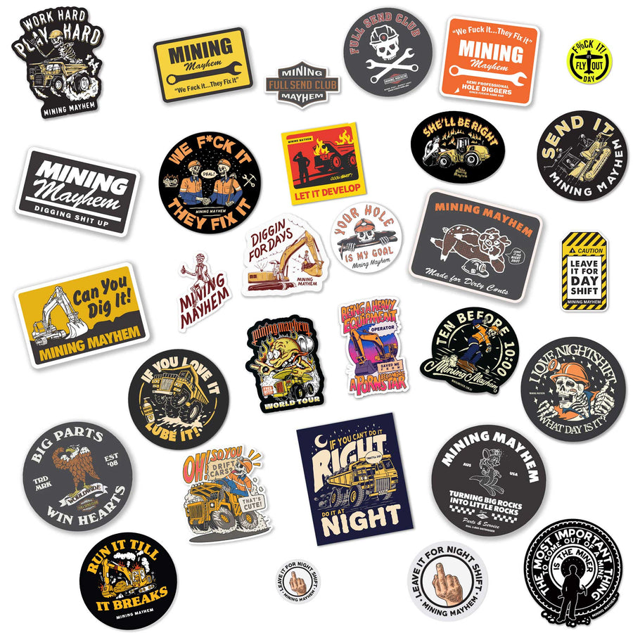 Sticker Pack - Mega 30 Pack