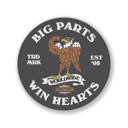 Big Parts Win Hearts - T-Shirt