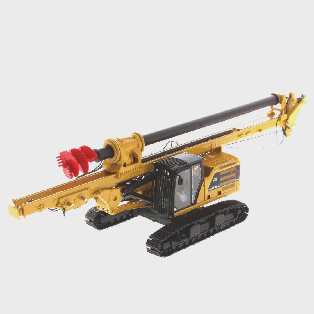 Cat 330 with CZM EK160 Drilling Rig 1:50 scale die cast model, all angles