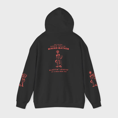 Blastin Loadin Hoodie, all angles and colours