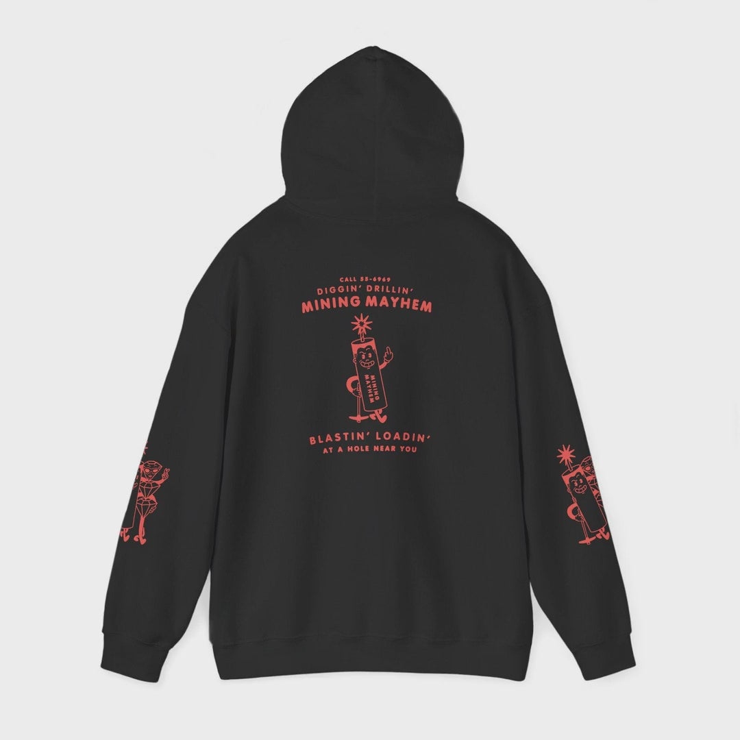 Blastin Loadin Hoodie, all angles and colours
