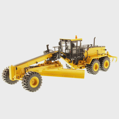 Cat 24M Motor Grader 1:50 scale die cast model, all angles
