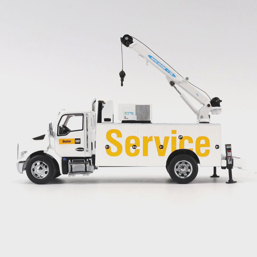 Cat Kenworth T380 Service Truck 1:50 scale die cast model, all angles