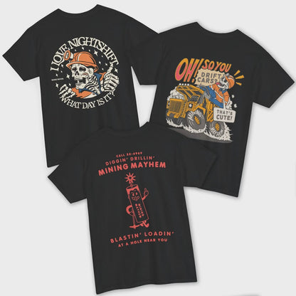 Site Legends Tee 3-Pack, three Mining Mayhem tees