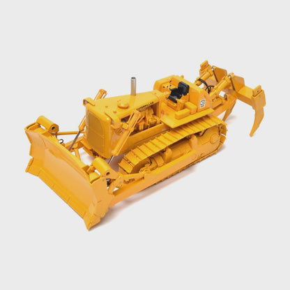 Cat D9G Dozer with 9R Rip Blade 1:48 scale die cast model, all angles
