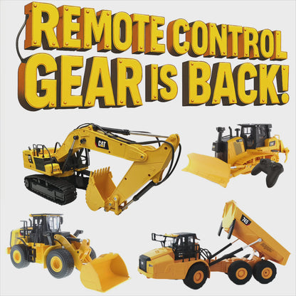 SET OF 4 x CAT Remote Controlled Machines 1:24