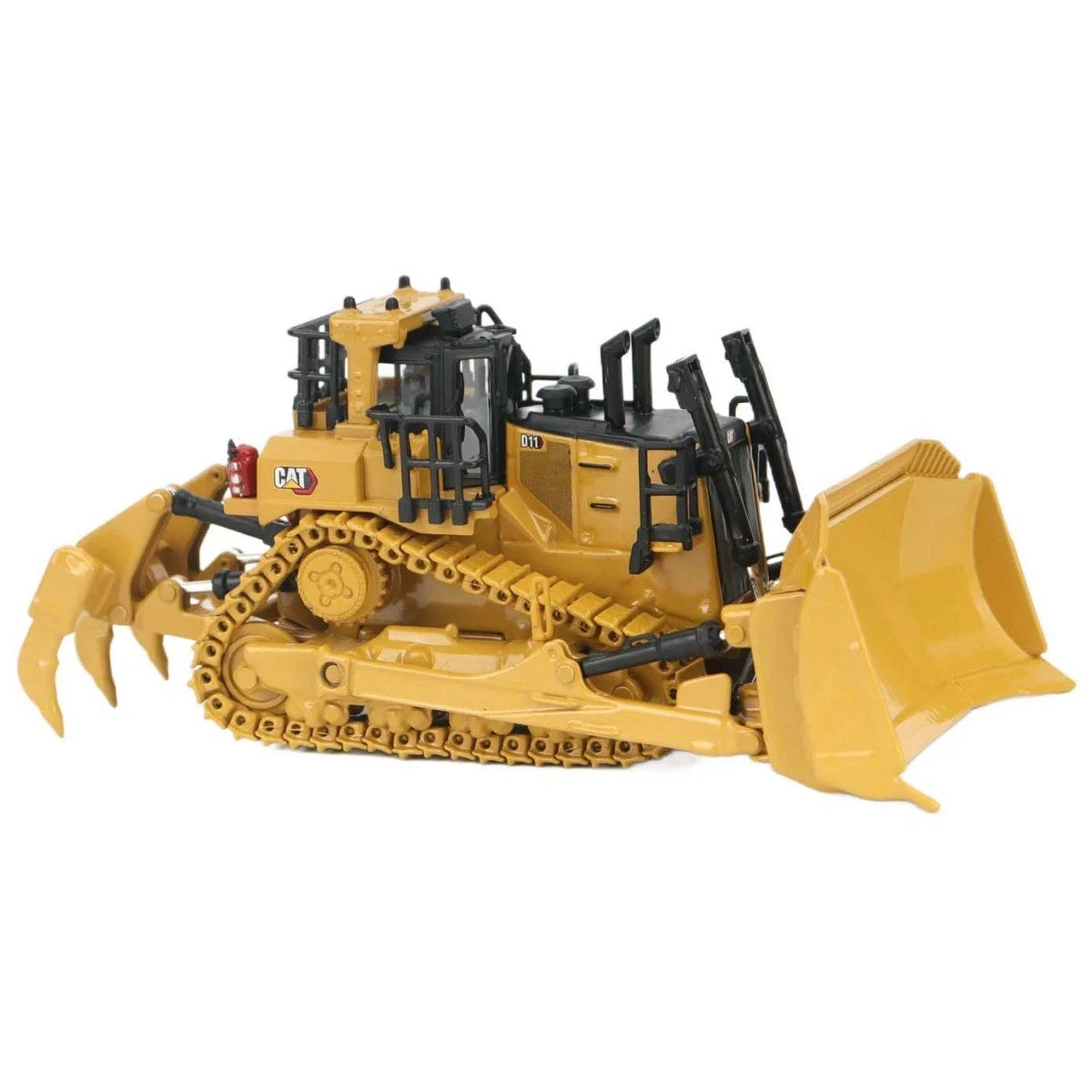 CAT D11 Dozer Track-Type Tractor with Metal Tracks HO Series 1:87 Scale Die Cast Model