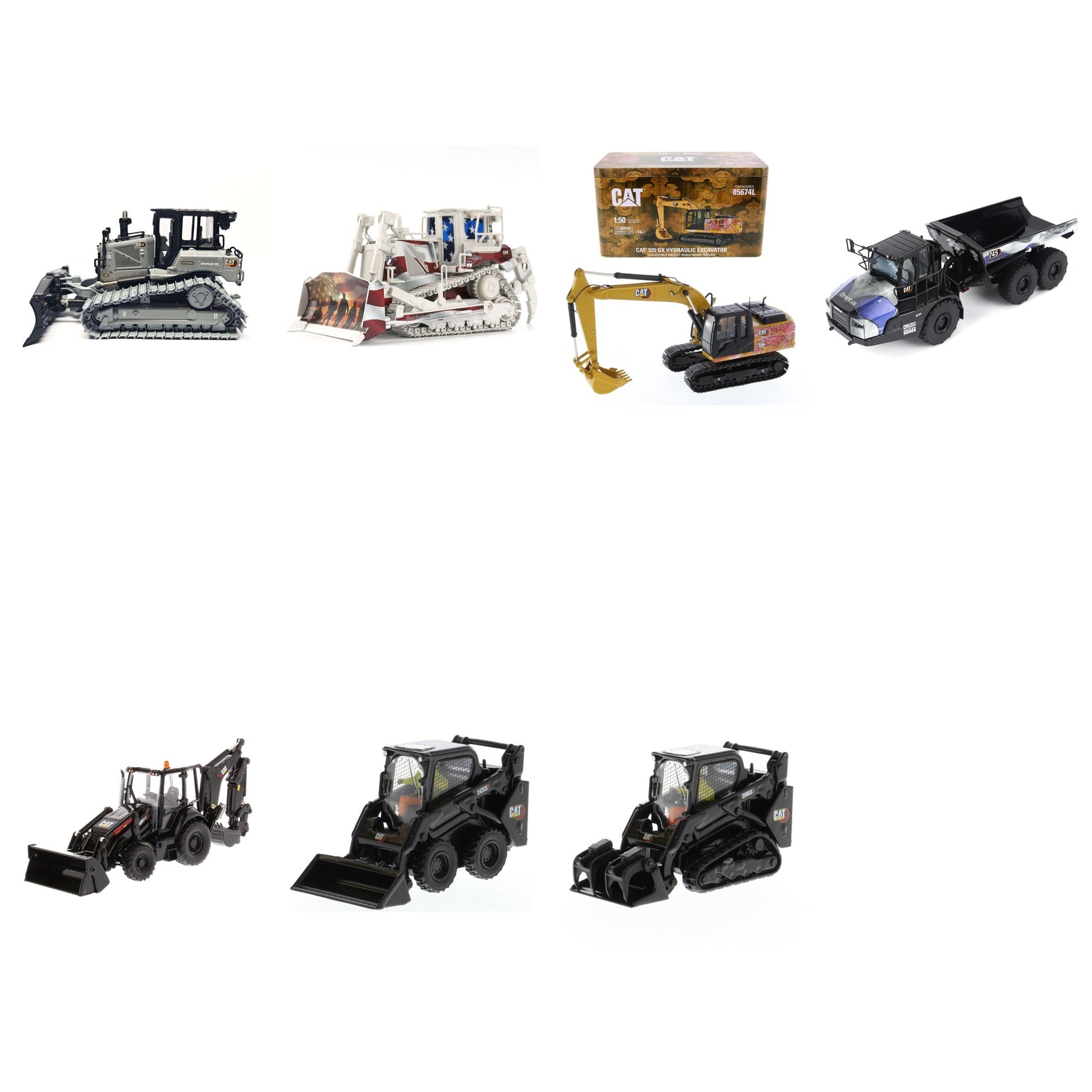 Special Edition Bundle - 7 limited CAT 1:50 models