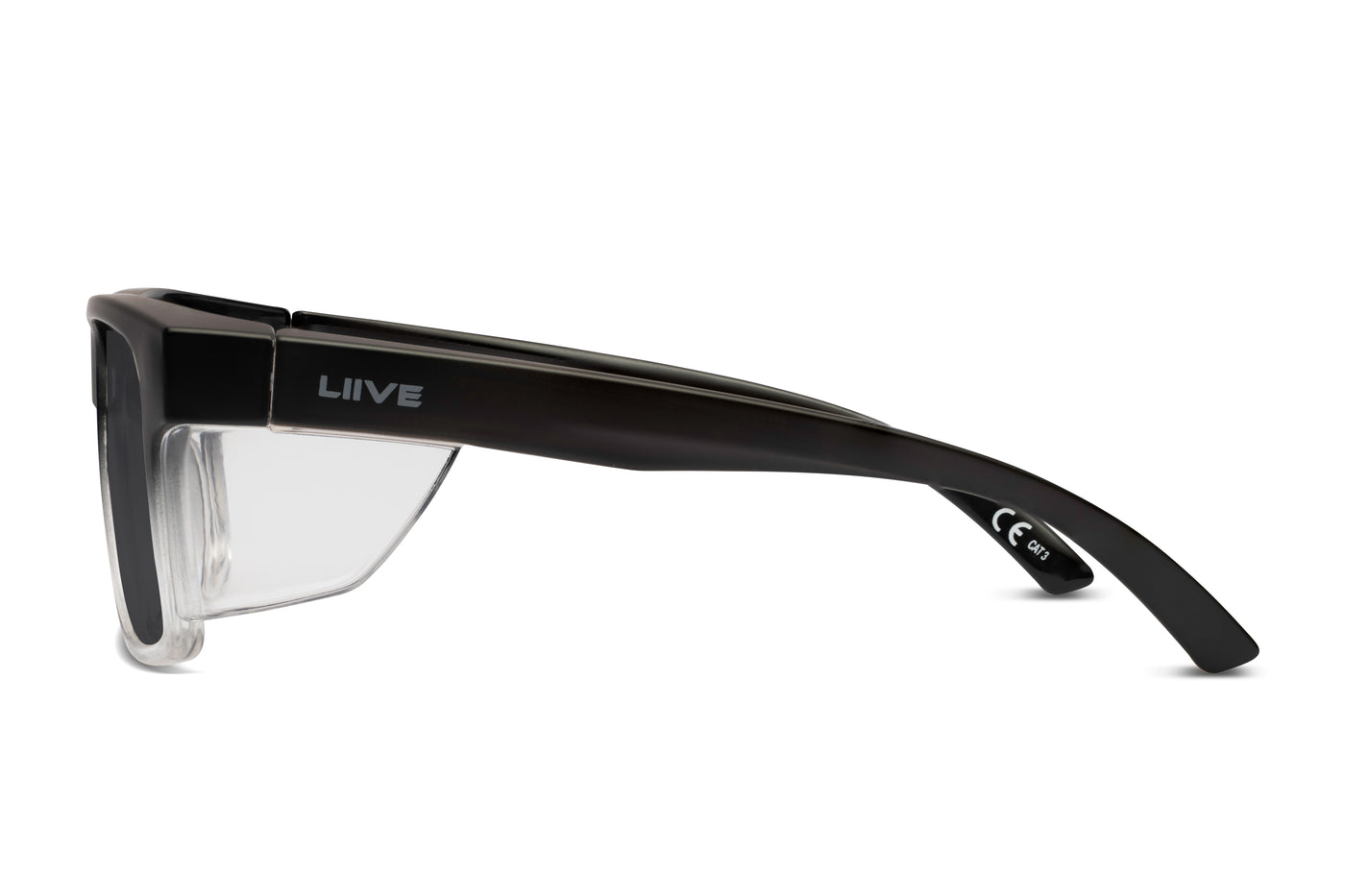 Liive Vision - Tradie Safety - Matt Black Fade