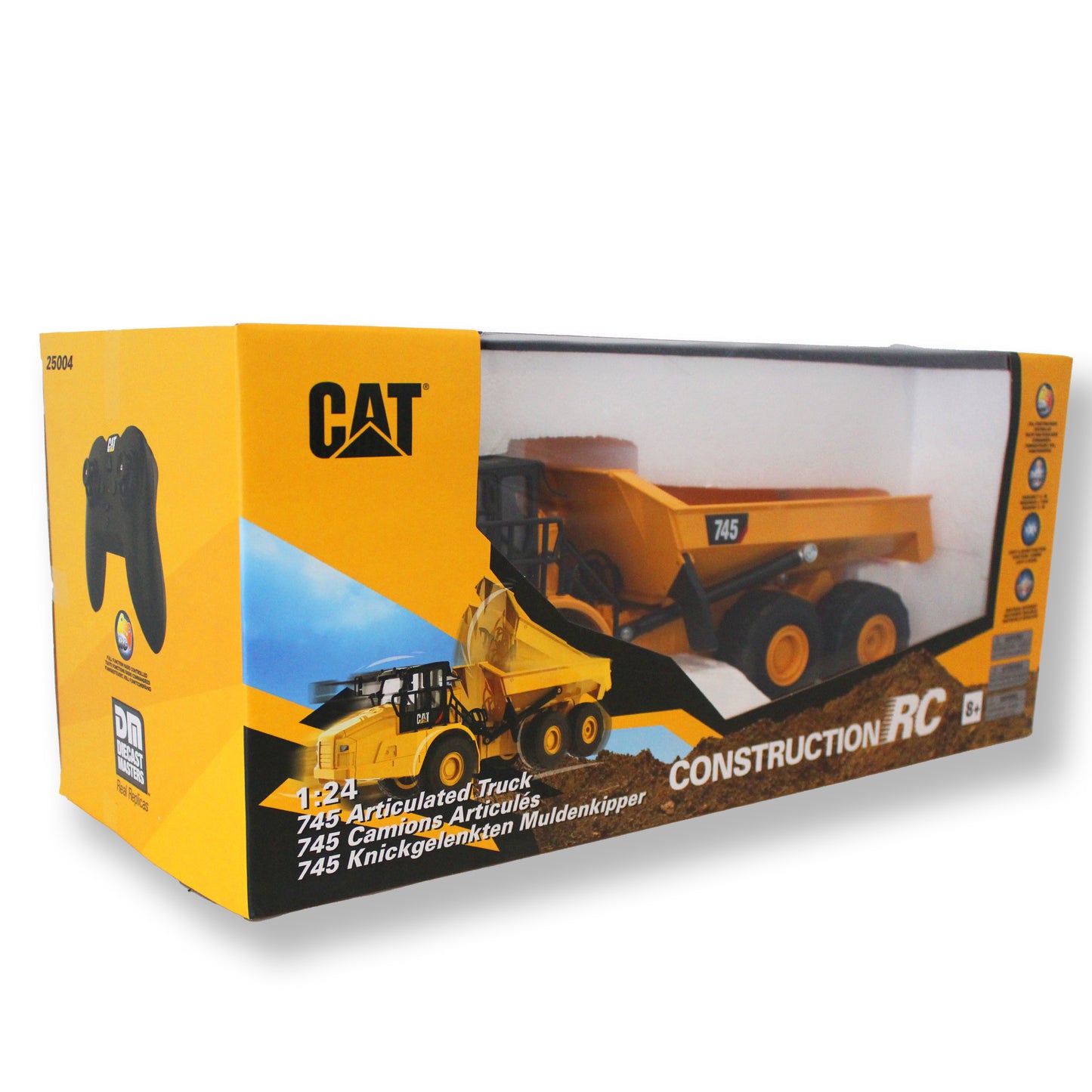 CAT Remote Controlled 745 Articulated Truck 1:24
