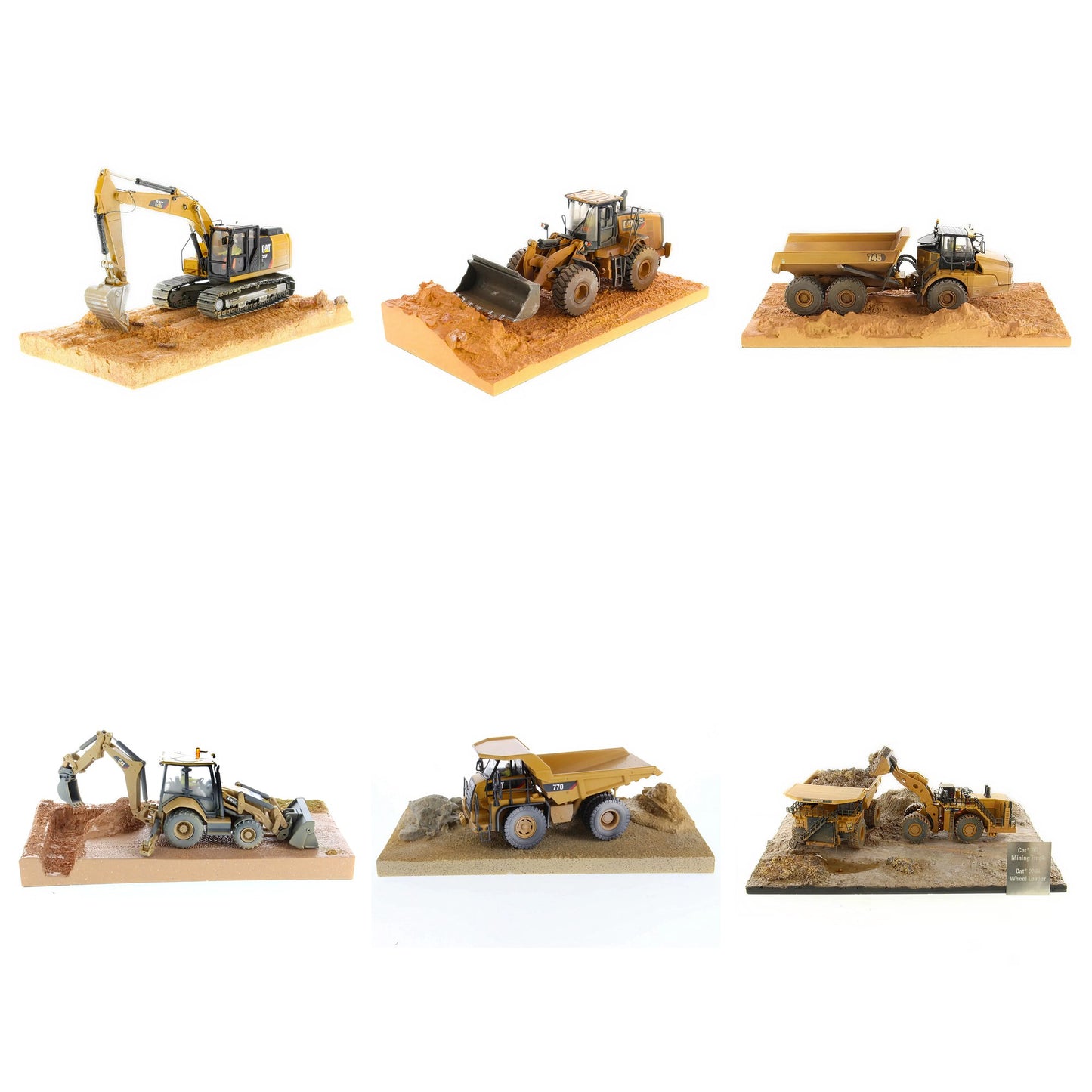 Weathered Bundle - 6 CAT weathered models