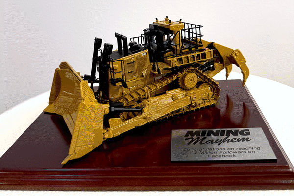 Mounted and engraved workforce recognition awards