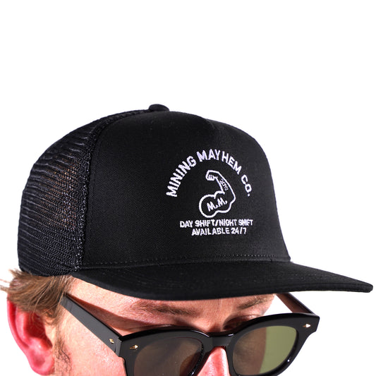 Mining Mayhem Co - Trucker Caps (Black)