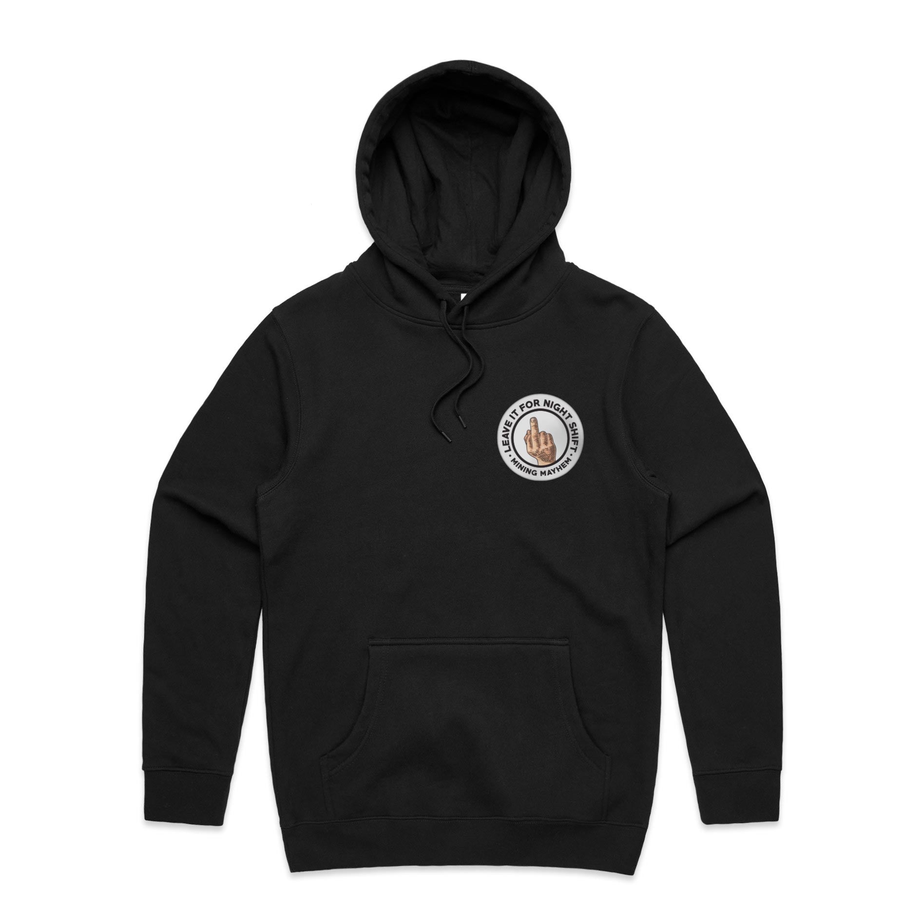 Leave It For Night Shift - Hoodies (Black)