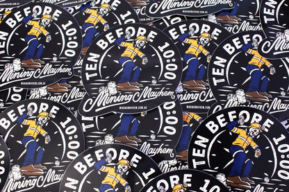 TEN Before 10 - Sticker