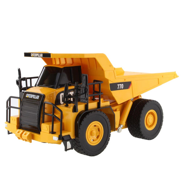 Cat remote control dump truck outlet