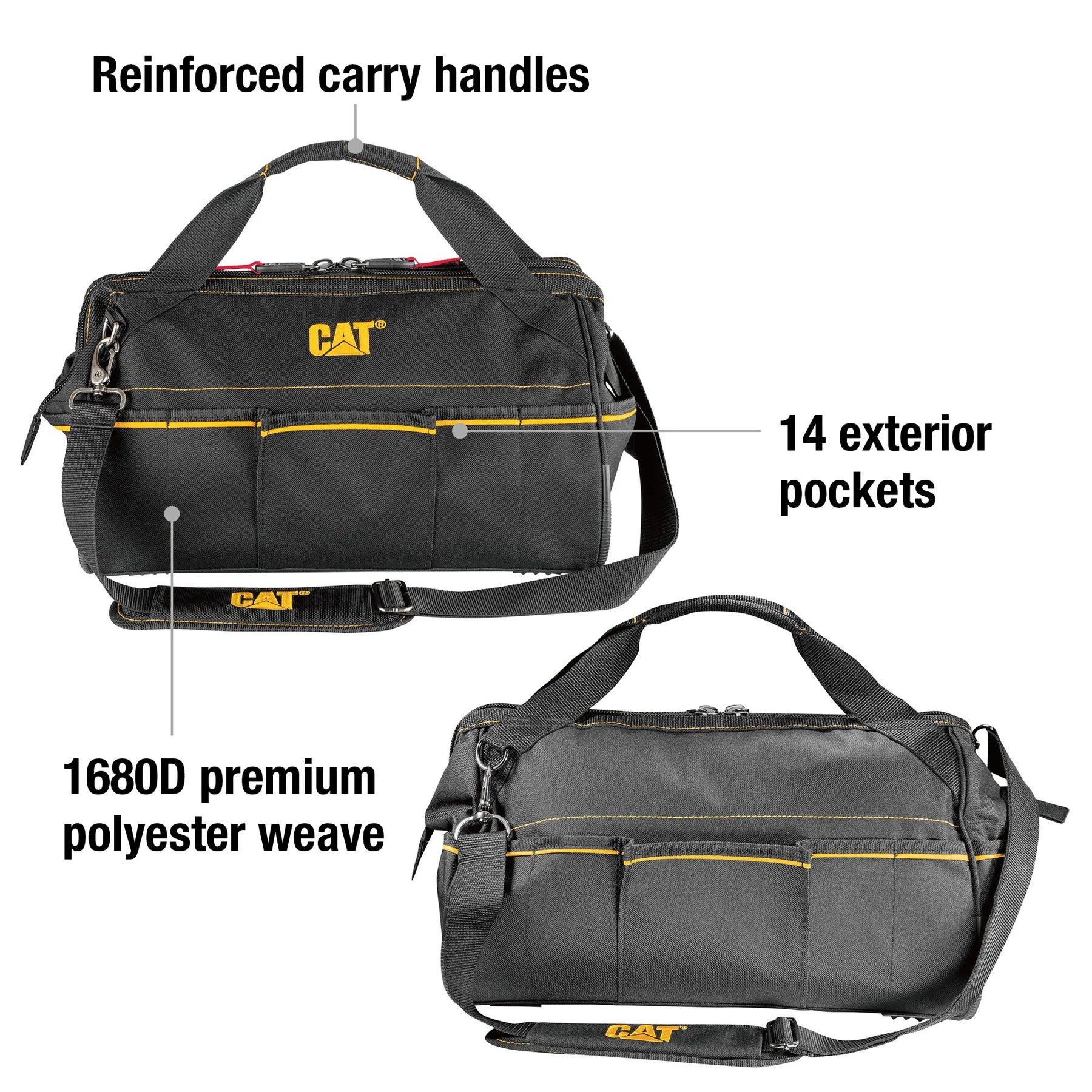 CAT - 16" Wide Mouth Tool Bag (MPP)