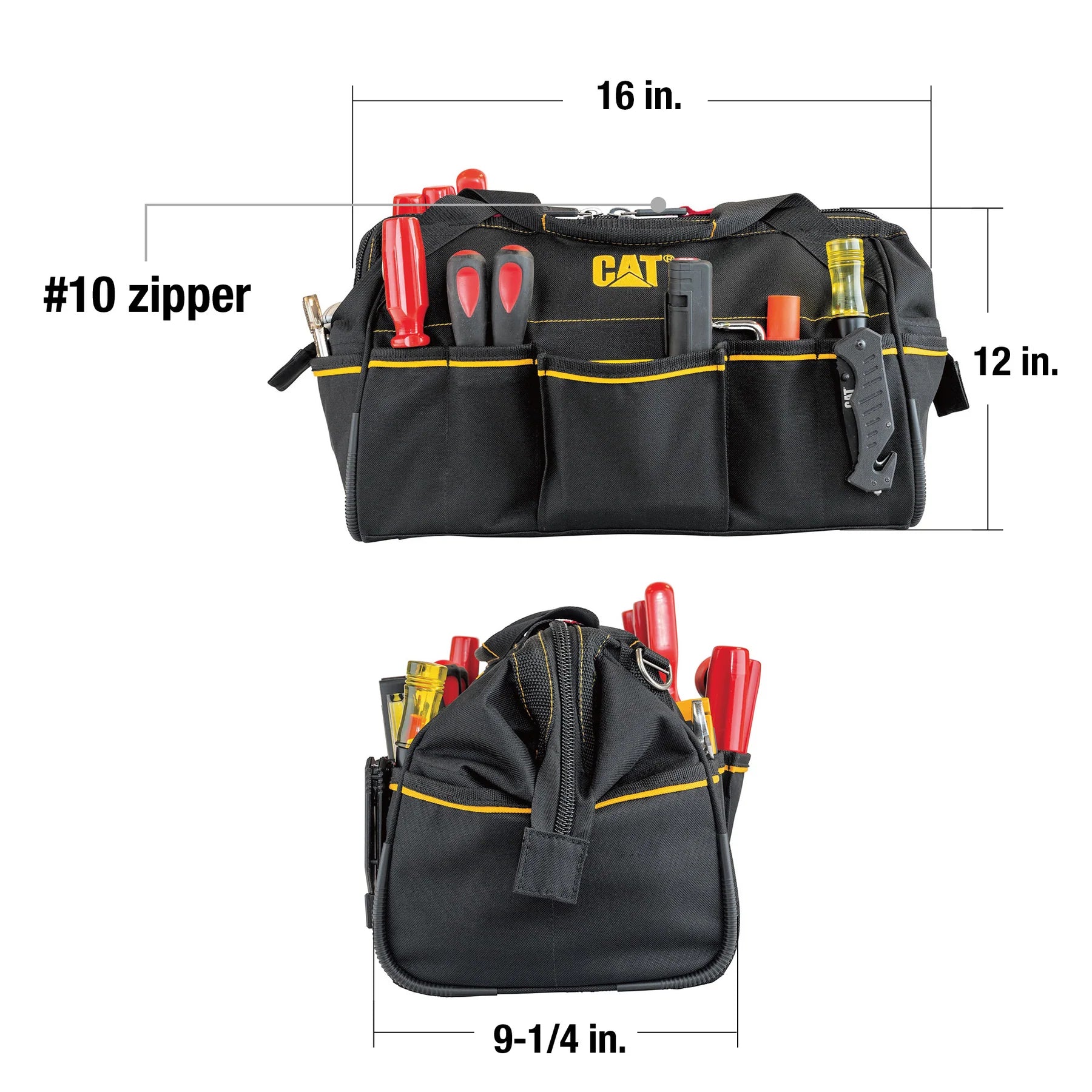 CAT - 16" Wide Mouth Tool Bag (MPP)