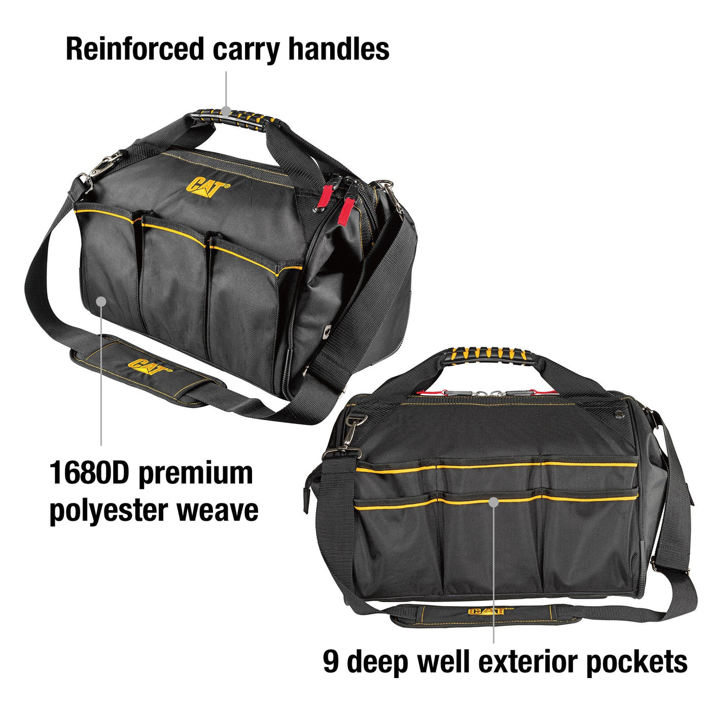 CAT - 16" Wide Mouth Tool Bag (MPP)