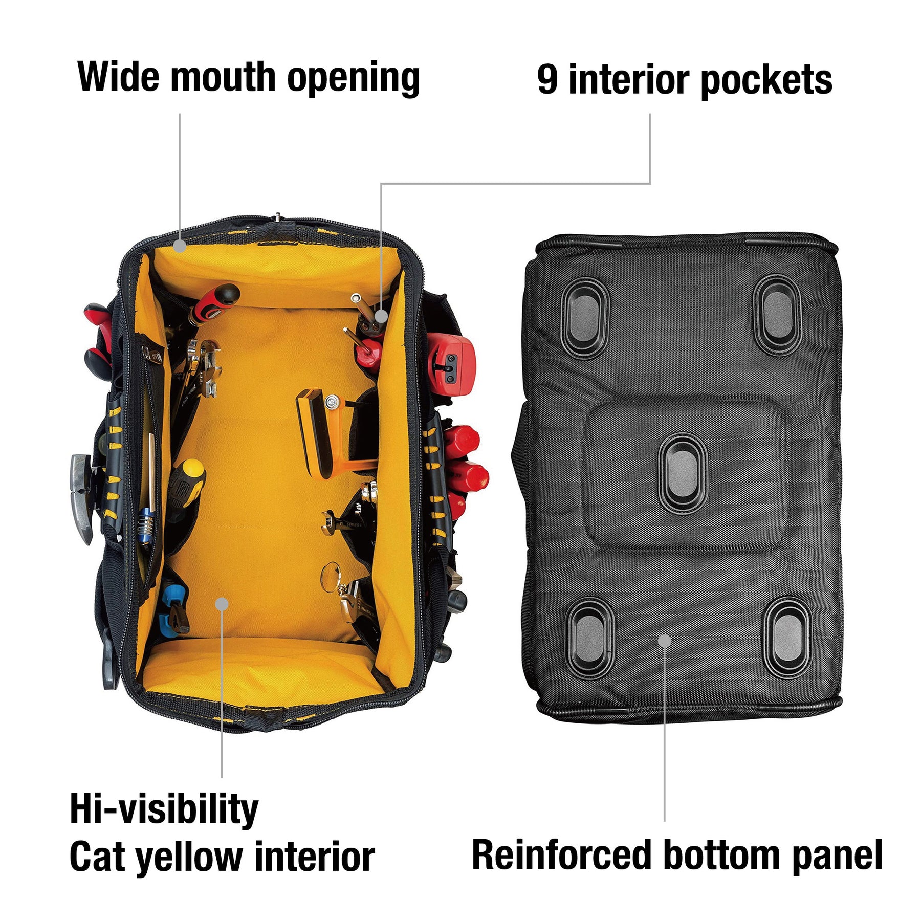 CAT - 16" Wide Mouth Tool Bag (MPP)