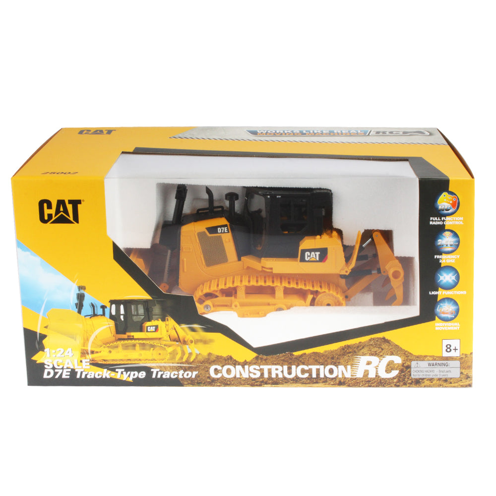 CAT Remote Controlled D7E Track-Type Tractor 1:24