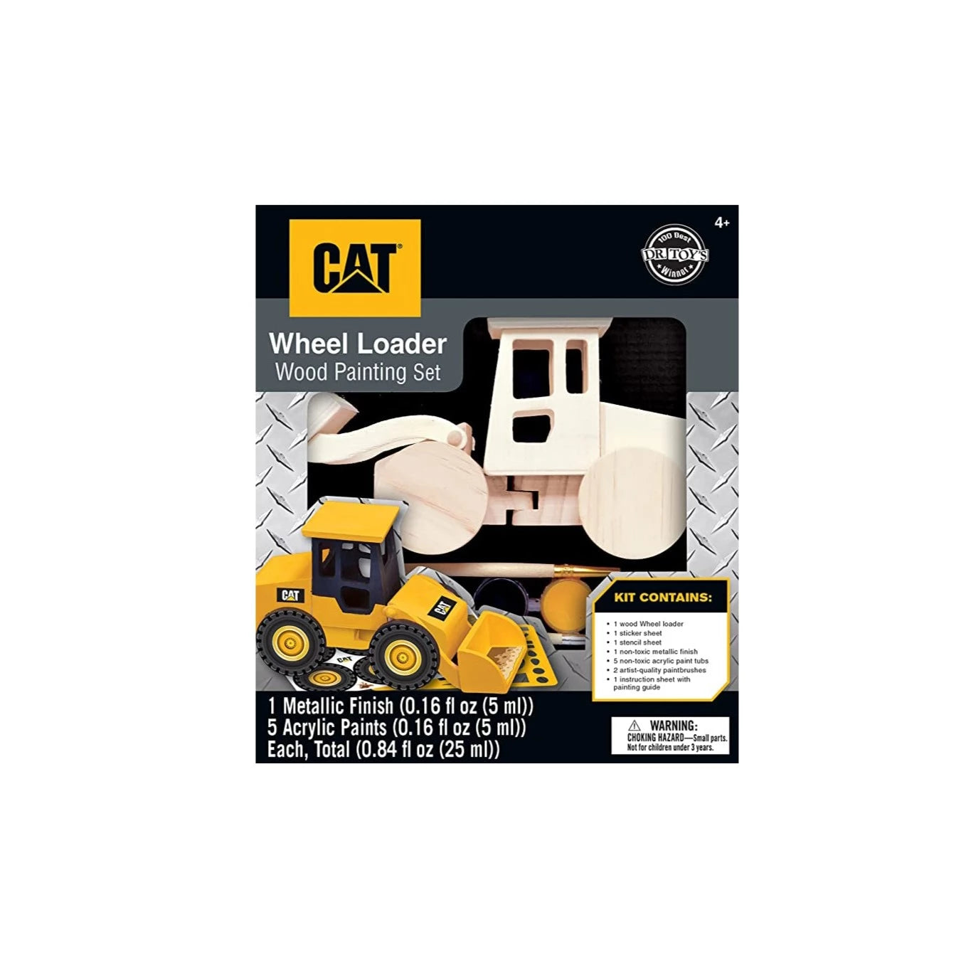 CAT Wheel Loader Wood Paint Kit