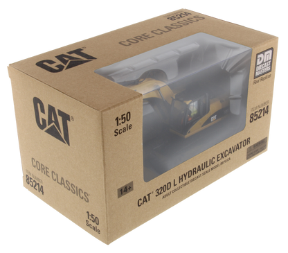 CAT Hydraulic Excavator 320D L Core Classic Edition 1:50 Scale Die Cast Model