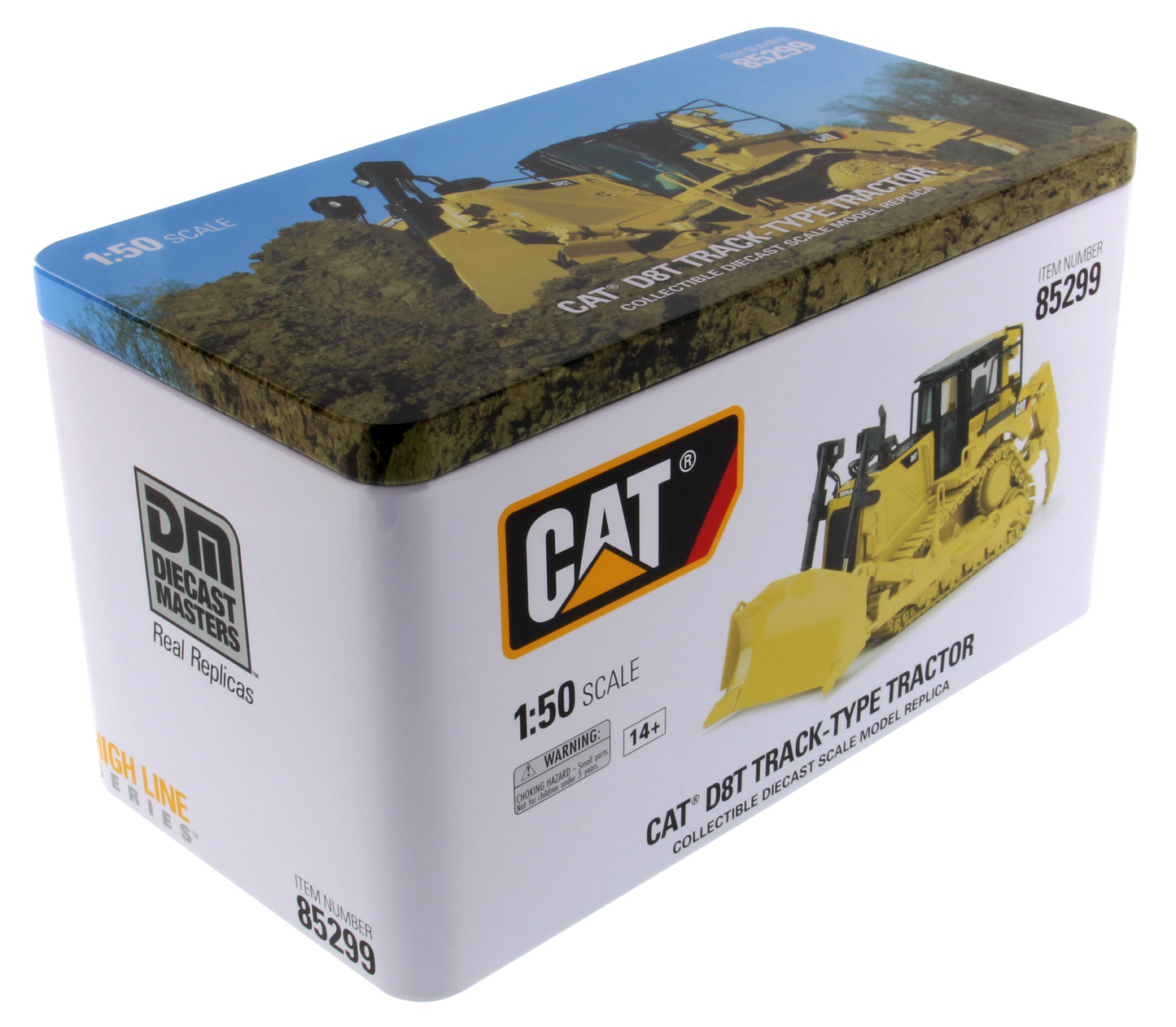 CAT D8T Track-Type Tractor 1:50 Scale Die Cast Model