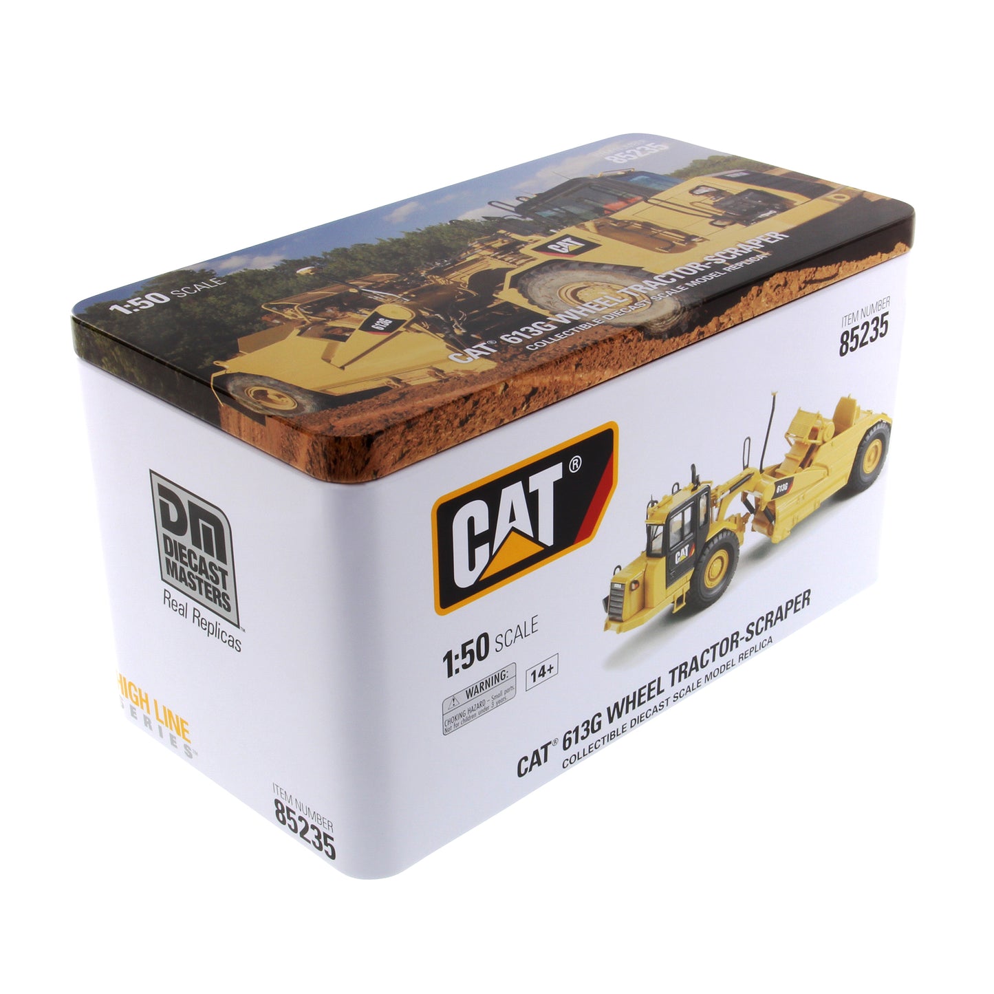 CAT 613G Wheel Tractor-Scraper 1:50 Scale Die Cast Model