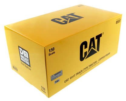 CAT D11T Dozer Track-Type Tractor Copper Plated 1:50 Scale Die Cast Model