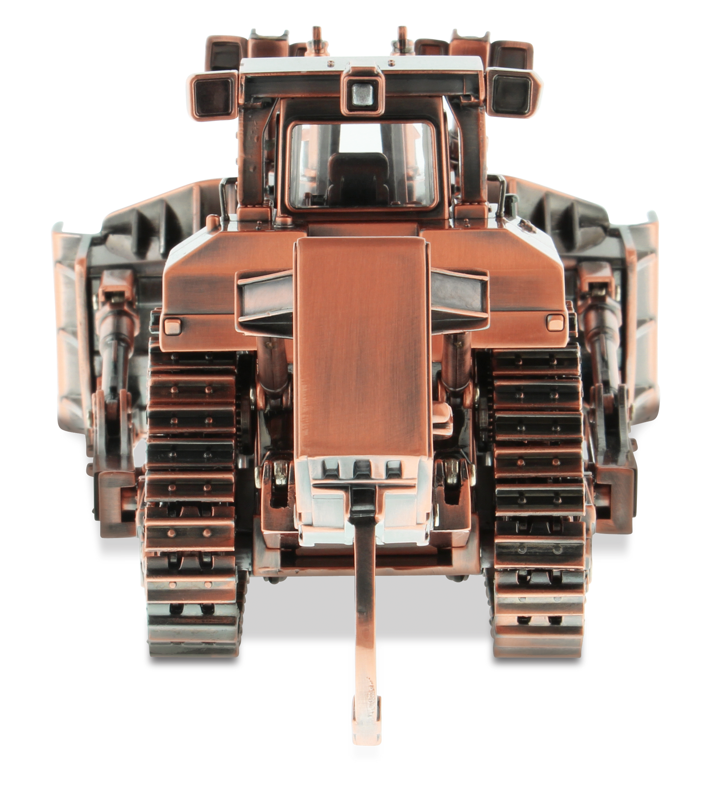 CAT D11T Dozer Track-Type Tractor Copper Plated 1:50 Scale Die Cast Model