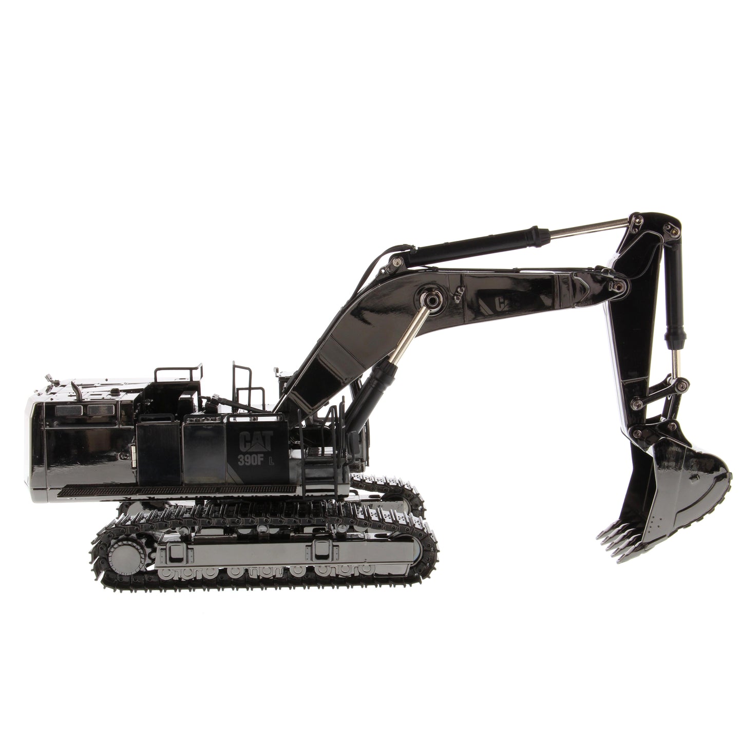 CAT 390F L Hydraulic Excavator Commemorative Edition Gun Metal 1:50 Scale Die Cast Model