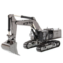 CAT 390F L Hydraulic Excavator Commemorative Edition Gun Metal 1:50 Scale Die Cast Model