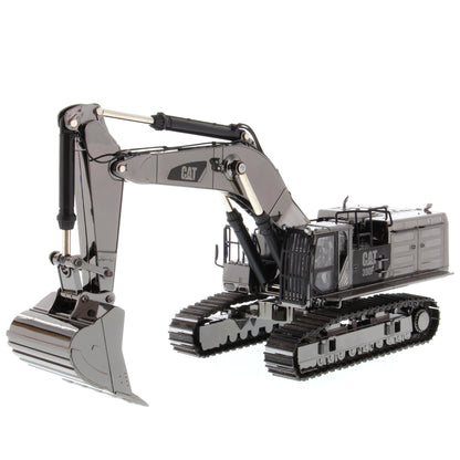 CAT 390F L Hydraulic Excavator Commemorative Edition Gun Metal 1:50 Scale Die Cast Model
