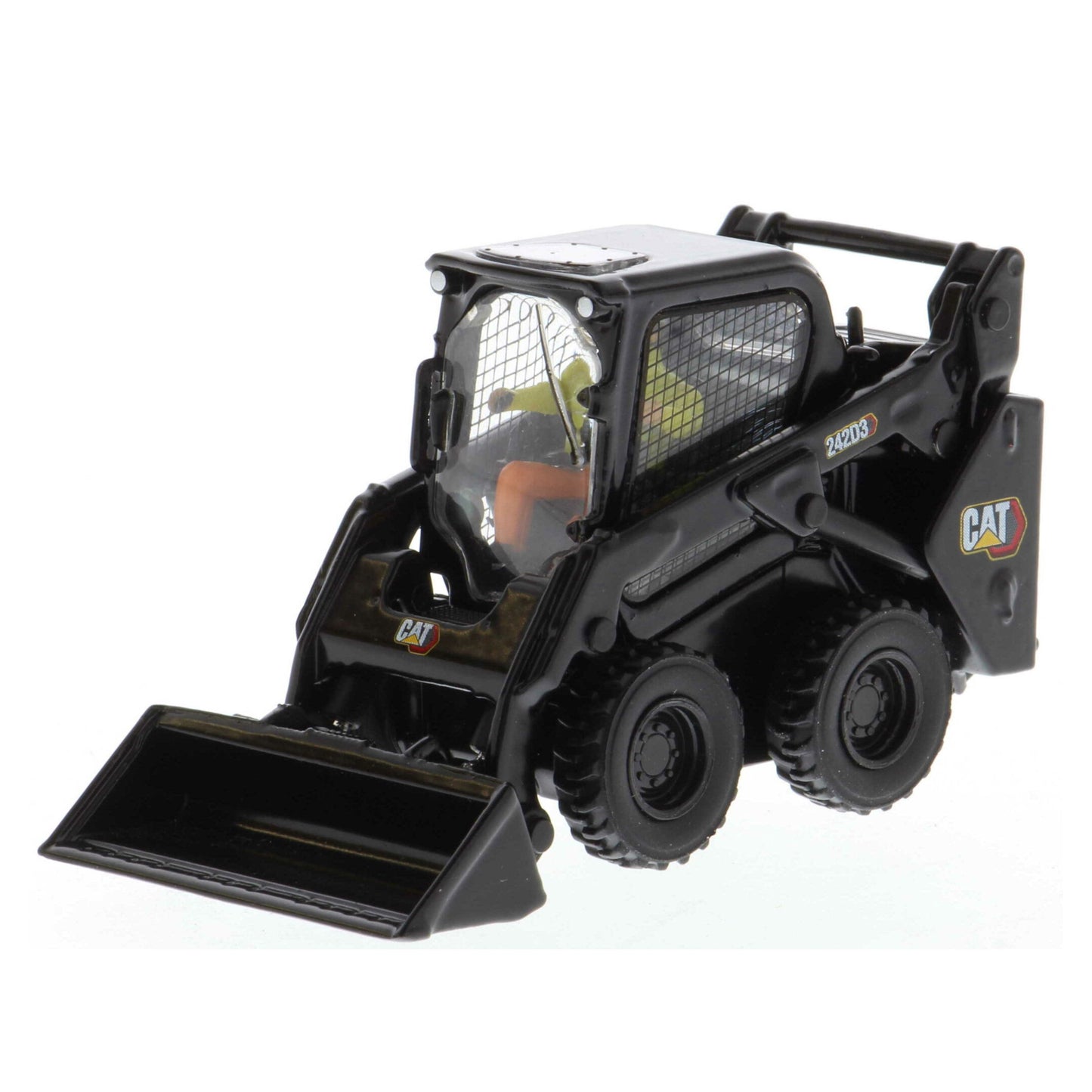 CAT Black 242D3 Skid Steer - SKU 85676BK