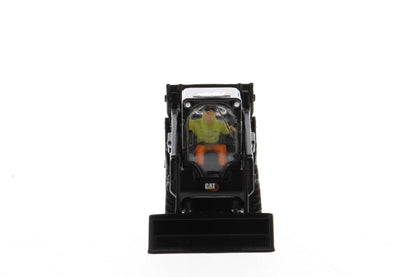 CAT 242D3 Skid Steer Loader Special Black Finish 1:50 Scale Die Cast Model