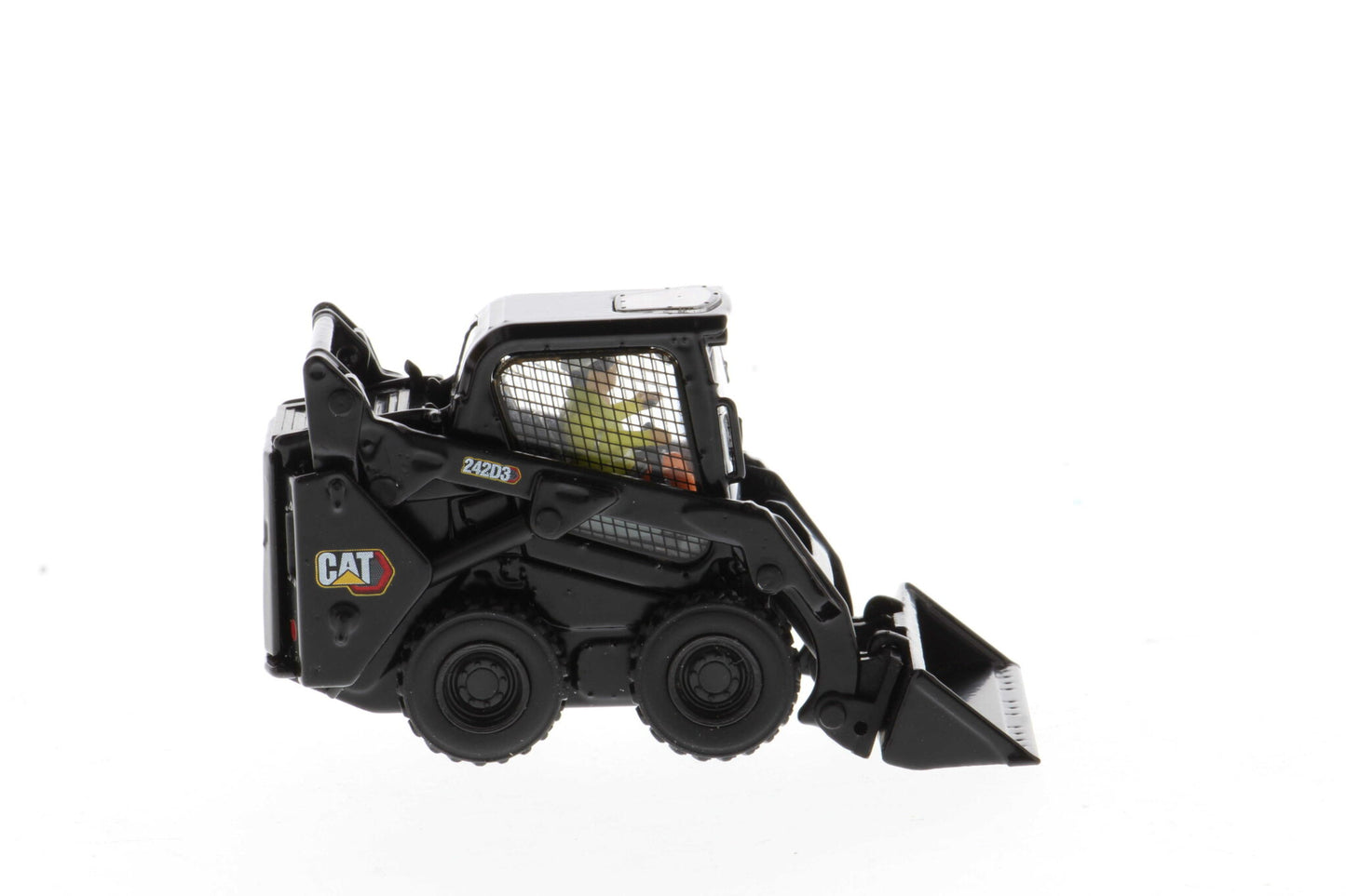 CAT 242D3 Skid Steer Loader Special Black Finish 1:50 Scale Die Cast Model