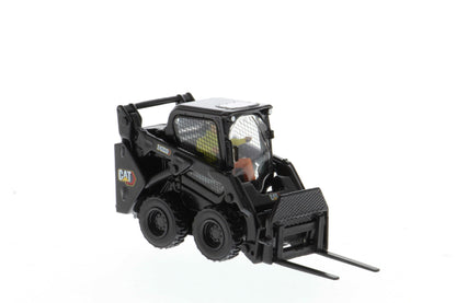 CAT 242D3 Skid Steer Loader Special Black Finish 1:50 Scale Die Cast Model