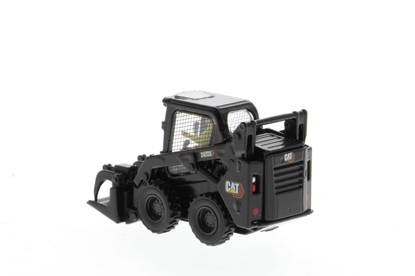CAT 242D3 Skid Steer Loader Special Black Finish 1:50 Scale Die Cast Model