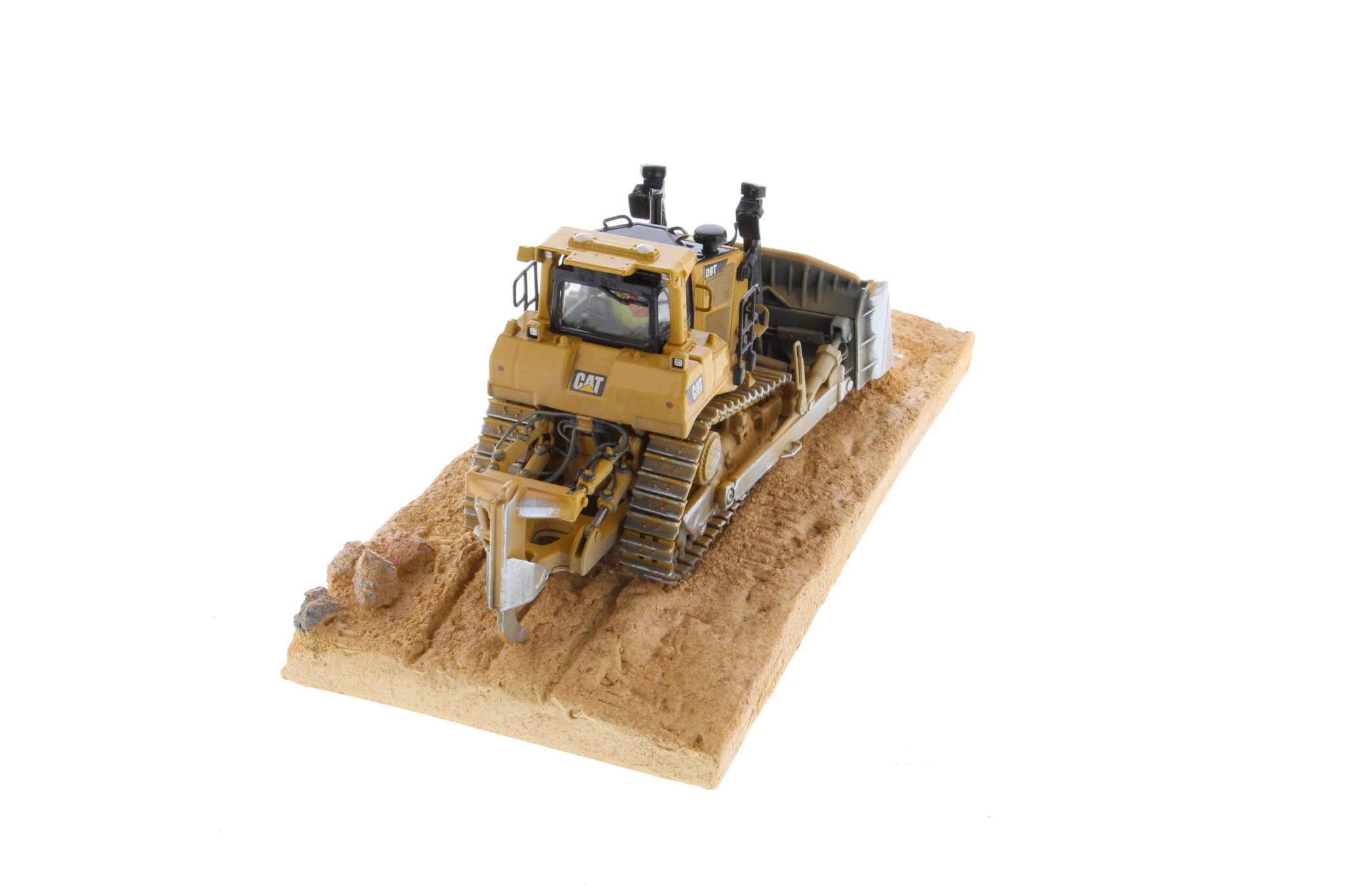 CAT Die Cast Weathered D9T Track Type Tractor 1:50