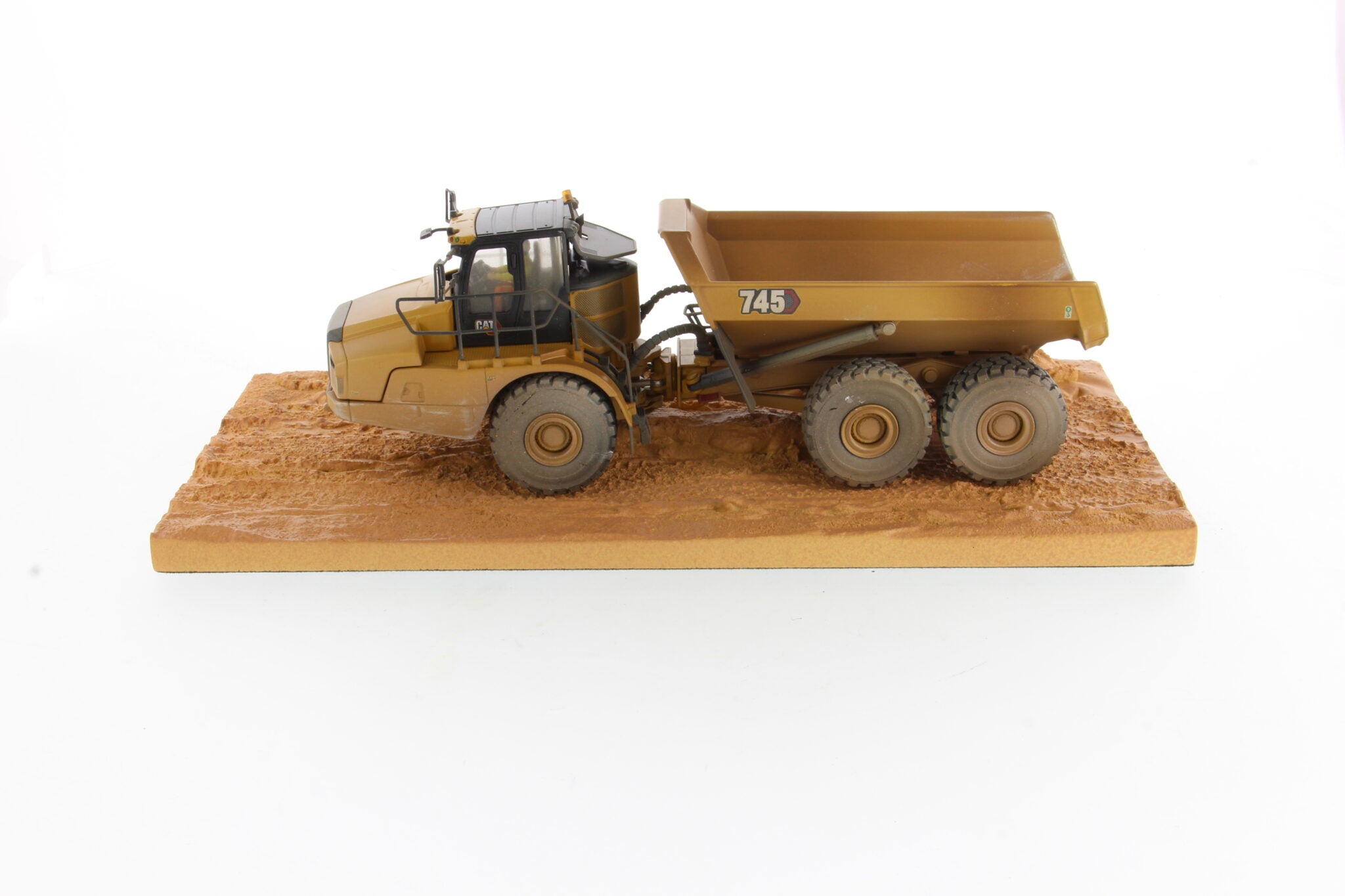 CAT Die Cast Weathered 745 Articulated Truck 1:50
