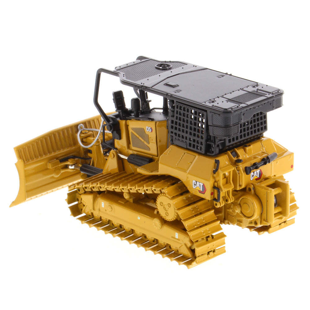 CAT D5 LGP Fire Track-Type Tractor 1:50 Scale Die Cast Model