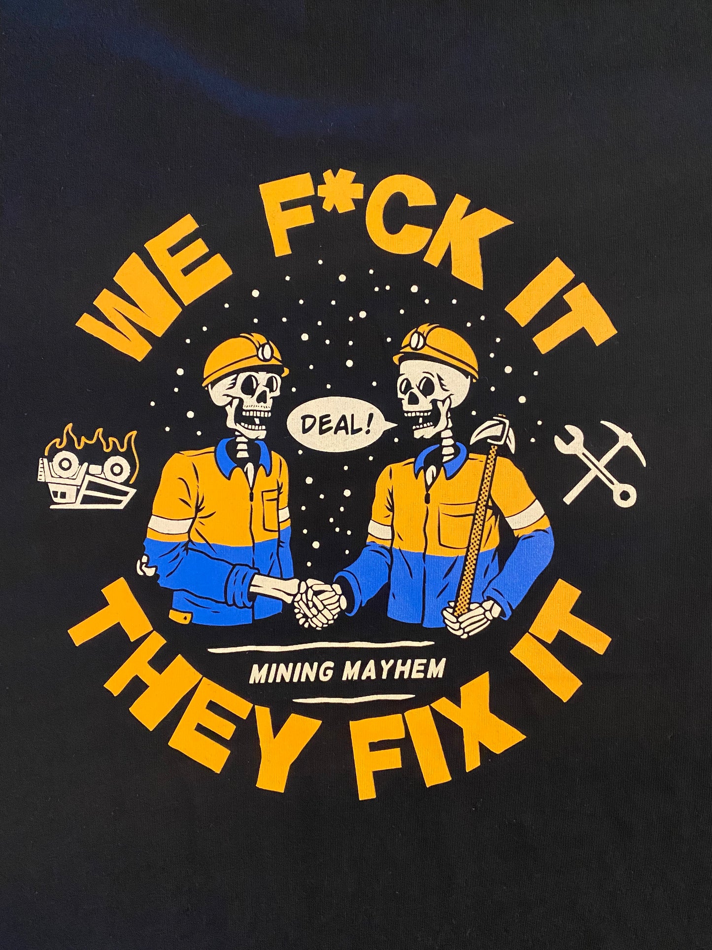 WE F*CK IT THEY FIX IT - Hoodie (Black)