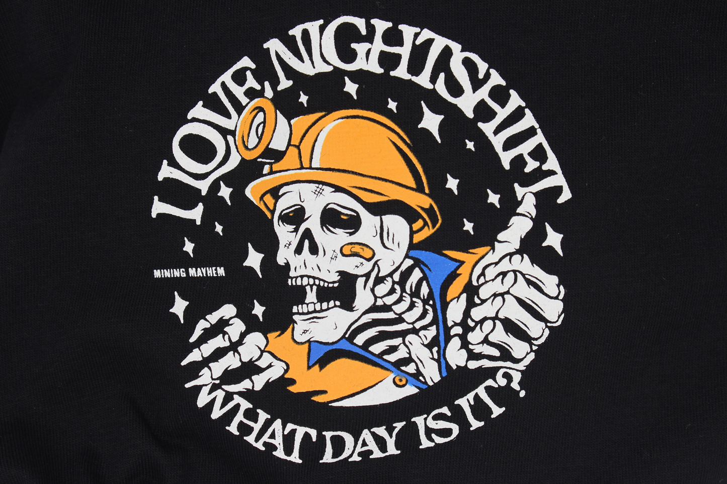 I Love Nightshift - What Day is It? T-Shirt (Black)