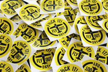 Fly Out Day Plane - Hardhat Sticker
